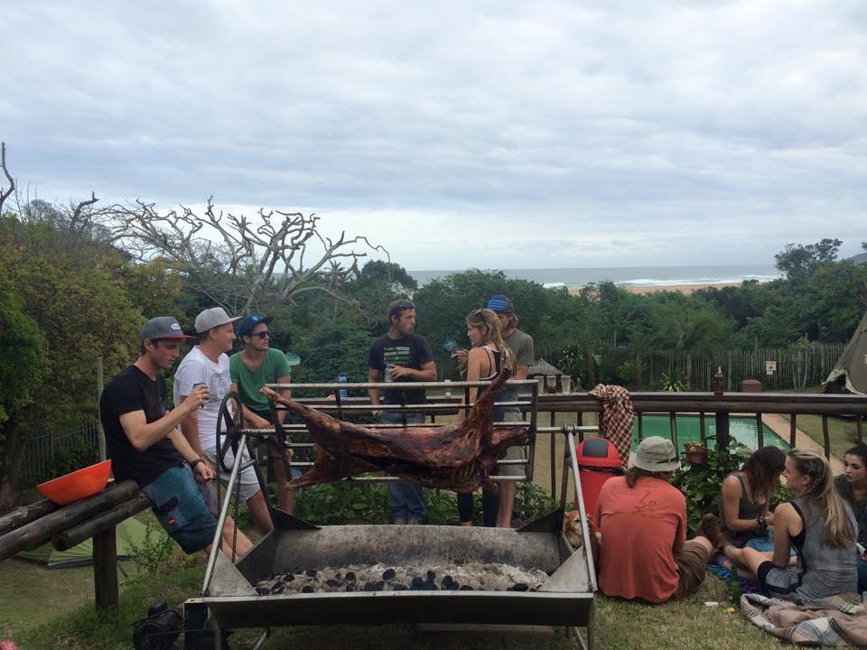 Sensayuma Backpackers Pansiyon Tugela Mouth Dış mekan fotoğraf